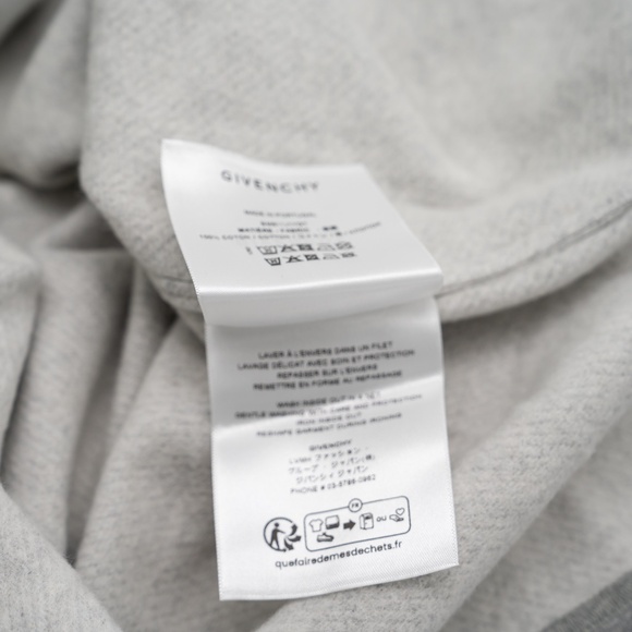 size 39 Givenchy College Shirt Grey Melange - Picture 7 of 7